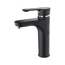 Gms Zümra Lavabo Bataryası Krom - Siyah Zm300-K