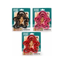 Lb 3 Boy Metal Silikon Kenar Kılıflı Kurabiye Kalıp Seti 8 X 5.5cm - 9.5 X 8cm - 13.5 X 11cm - Herhangi Bir Renk Gönderilir Çok Renkli