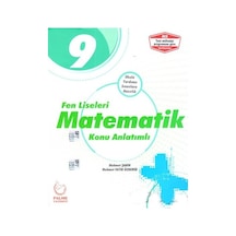9.Sınıf Fen Liseleri Matematik Konu Anlatımlı  -  Mehmet Şahin  -   Mehmet Fatih Özdemir  -  Palme Yayınları