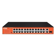 WI-TEK WI-PS526GH 24 PORT POE 1 PORT SFP 1 PORT GBIT UPLINK SWITC