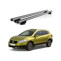 Kanca Suziki Sx4 S-cross 2013 Ve Sonrası Uyumlu Gri Kilitli Ara Atkı 110cm Port Bagaj Tavan Barı