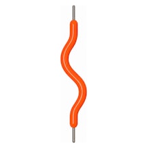 3 Volt 60mm Kırmızı Esnek Led Filament Retro Tungsten Görünümlü Dekoratif Filament 5 Adet