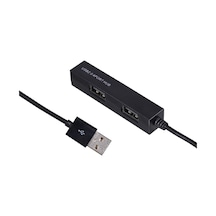 Yüksek Hızlı 4 Portlu Usb 2.0 Hub Siyah