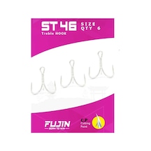 Fujin St46 Üçlü Maket Balık Iğnesi  3 Numara