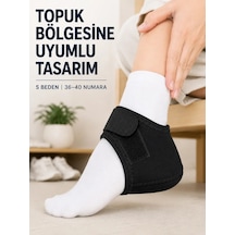 S Beden Topuk Çorabı 36-40 Numara Ayarlanabilir Cırtlı Topuk Tamamlayıcı
