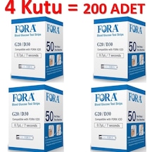 Fora G20 Test Stribi 200 Adet