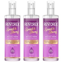Restorex Sarmaşık Özlü Sıvı Saç Kremi 3 X 200 Ml