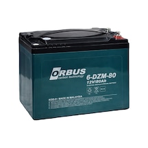 Orbus 12 V 80 Ah Amper Elektrikli Bisiklet Aküsü