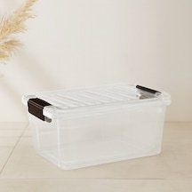 Şeffaf Kilitli Çok Amaçlı Saklama Kutusu 6.25l 210x305x145mm