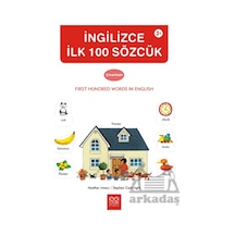 İngilizce İlk Yüz Sözcük Çıkartma Kitabı - Qhdh-817938