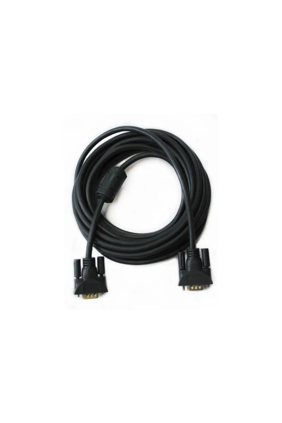 3 Metre 3mt Vga Kablosu Ekran Lcd Monitör Projeksiyon Görüntü Bağlantı Kablosu Çift Filtreli Cabble 001