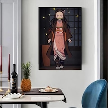Demon Slayer Şeytan Avcısı Anime Nezuko Kamado Poster-çerçevesiz - 29 X 42