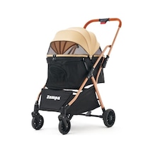 Zampa Nola Kedi & Köpek Arabası Haki - 15 Kg Kapasiteli Şehir İçi Konfor Ve Pratik Kullanım