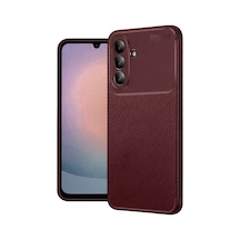 Newface Samsung Samsung Galaxy Uyumlu A17 5g Auto Focus Karbon Kapak - Bordo