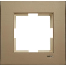 Viko Novella Bronz Tekli Yatay Çerçeve Novella / Trenda