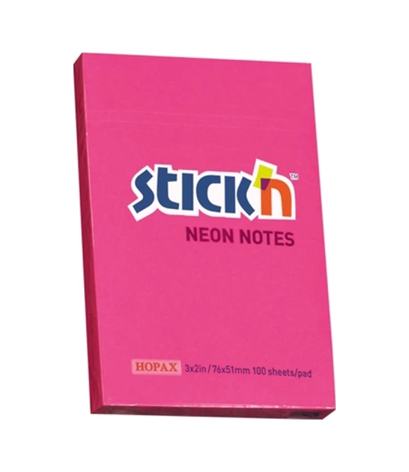 Stıckn 76x51 Neon Magenta 100 Yp. Yapışkanlı Not Kağıdı