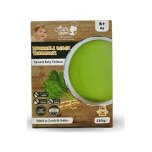Aşçı Anne Ispanaklı Bebek Tarhanası - Süt Alerjik - 6+ Ay - 250g Altın Ve Çok Renkli