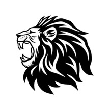 Aslan Tasarımlı Kaliteli Kaliteli Sticker Tip 2 Kaliteli Kaliteli Sticker 10 X 10 Cm