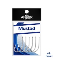 Olta İğnesi - Mustad - 2310 - Krom - No: 2 6'lı Paket