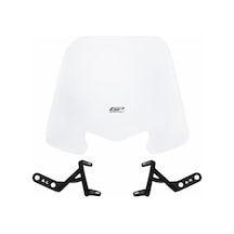 GP Kompozit Honda Activa 2023-2024 Uyumlu Kısa Ön Cam Şeffaf 44 cm