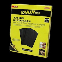 100 Adet 220 Kum Kağıt Su Zımparası 5468