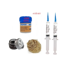 Mechanic Krem Lehim 183 C 42gr Havya Uc Temizleyici Krem Ve Teli Flux Lehim Toplama Seti09