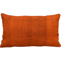 Zehra Abla Halı Yeni El Dokuma Dekoratif Lumbar Kilim Kırlent Yastık Kılıfı 6591 Çok Renkli
