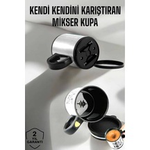 Northcity Self Stirring Mug Kupa - Karıştırıcı Özellikli Paslanmaz Çelik Termos