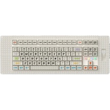Pixel Canvas %75 Kailh Custom Box Pixel Linear Switch Hotswap Kablosuz İngilizce Mekanik Klavye
