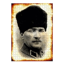 Tablomega Ahşap Mdf Puzzle Yapboz Retro Mustafa Kemal Atatürk (525338005)