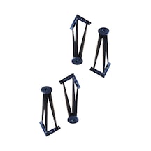 Metal Boru Ayak Kütük Masa Dresuar Orta Sehpa Zigon Ayağı 40 Cm 4 Adet