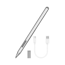 Microsoft Surface Pro/go/laptop/book Anti-touch El Yazısı Kapasitif Kalem Gümüş İçin