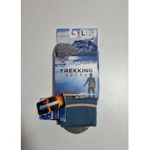 Gabriel Najdorf Termal Trekking Çorap Mavi-gri