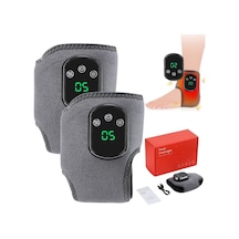 Elektrikli Ayak Masajı, 1800 Mah Pil İle Taşınabilir Kablosuz Ayak Masajı, 5 Isı Seviyesi, 3 Titreşim Modu, Ayak Bileği, Topuk, Taban Ve Ayağın Arkası İçin Şarj Edilebilir Masaj Cihazı