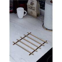 River World Gold Renkte Kaydırmaz Yanmaz Altlık Nihale Renkli