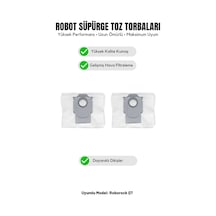 Roborock Q7 İle Uyumlu 2 Adet Toz Torbası 82.0