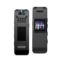 Xindoker "1080p : Gece Görüşlü, Dönebilen Lensli, Manyetik Klipsli Polis Ve Teslimatçılar İçin"