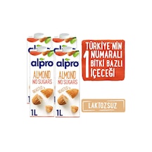 Alpro Şekersiz Badem Sütü 4 x 1 L