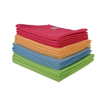 Spark Mikrofiber Cam Bezi 12 Adet Çok Renkli 40 x 40 CM