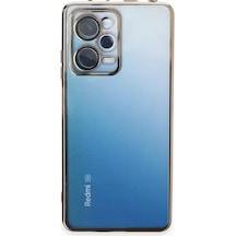 Newface Xiaomi Redmi Note 12 Pro 5g Kılıf Razer Lensli Silikon - Gold Altın Diğer