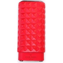 Colibri Quasar Kırmızı Üçlü Deri Puro Kılıfı 60 Ring