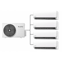 Airfel Vista Serisi 4LMX105 36000 Btu Dış 12 + 12 + 12 + 12 İç Multi Split Klima