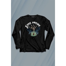 Eddie Munson Stranger Things Sezon 4 Uzun Kollu Tişört Baskılı T-shirt 001