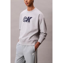 Calvin Klein Jeans Erkek Sweatshirt Lv04rc840g Gri