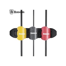 Baseus Cable Fixer Kit Kablo Organizatör Tutucu Ve Ayrıştıcı- 5775 Standart