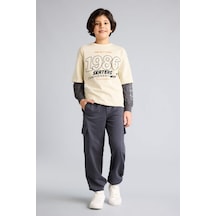 Defacto Jogger Fıt Pantolon Erkek Çocuk G6153a826spar31 Antrasit-ar31