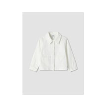 LC Waikiki Alıta Cıty Farkıyla Gömlek Yaka Kız Çocuk Gabardin Ceket Belirtilmemiş - 918596387 Belirtilmemiş