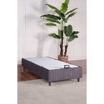 Premium Bamboo Sleepy Baza Gri Başlık & Yatak Dahil Değildir 120 x 200