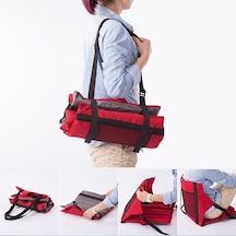 Ambition Kırmızı-çok Fonksiyonlu Minder Açık Plaj Sandalyesi Kırmızı