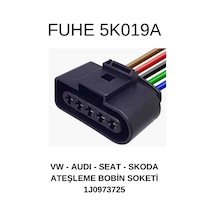 Volkswagen - Audi̇ - Seat - Skoda Ateşleme Bobi̇n Soketi̇ 5 kablolu 1j0973725